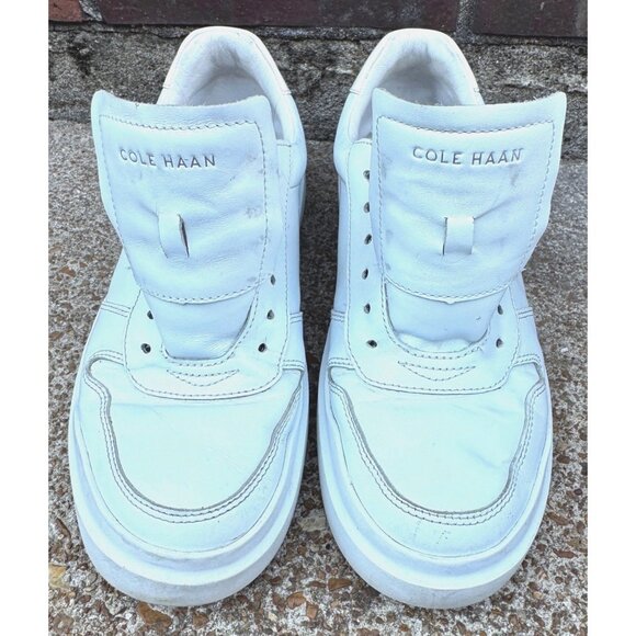 Cole Haan Grand Series Sneakers 2020 White Leather Women’s Size 9B W21919 - Picture 1 of 9